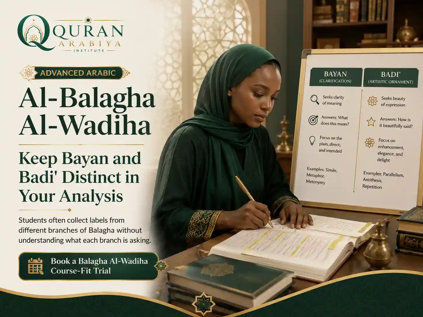 Al Balagha Al Wadiha course online - 3