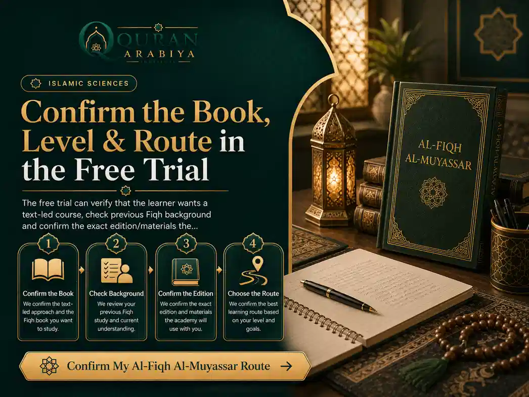 Al Fiqh Al Muyassar course online - 4