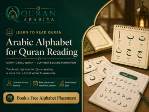 Arabic alphabet for Quran reading - 1