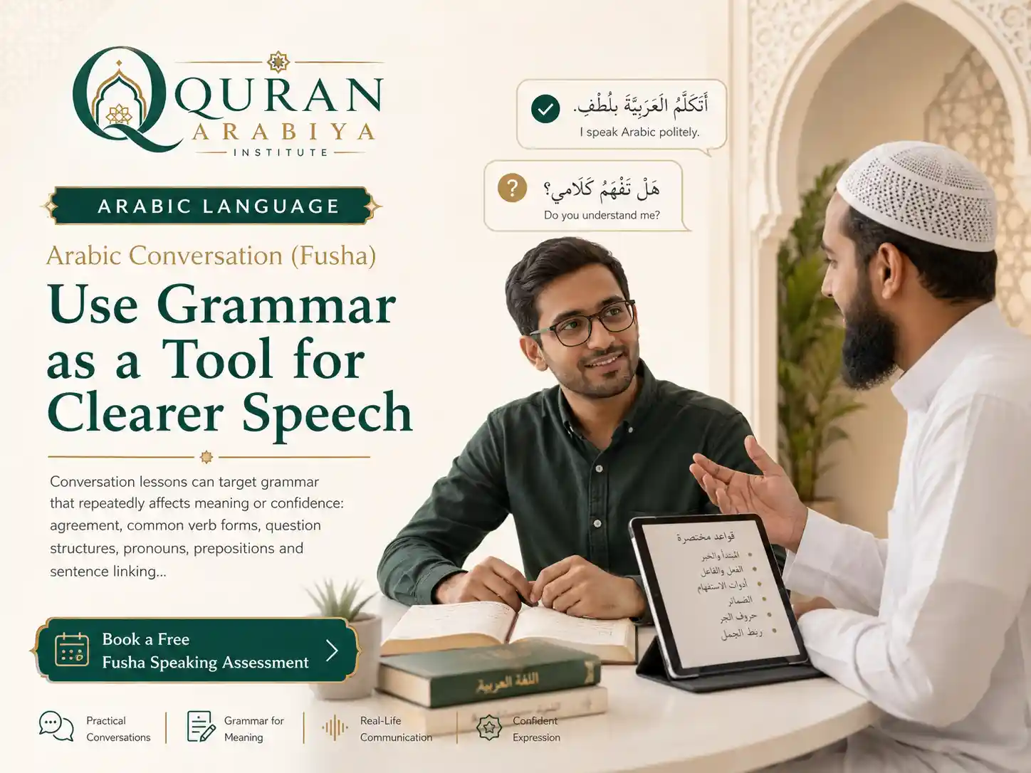 Arabic conversation classes online - 3