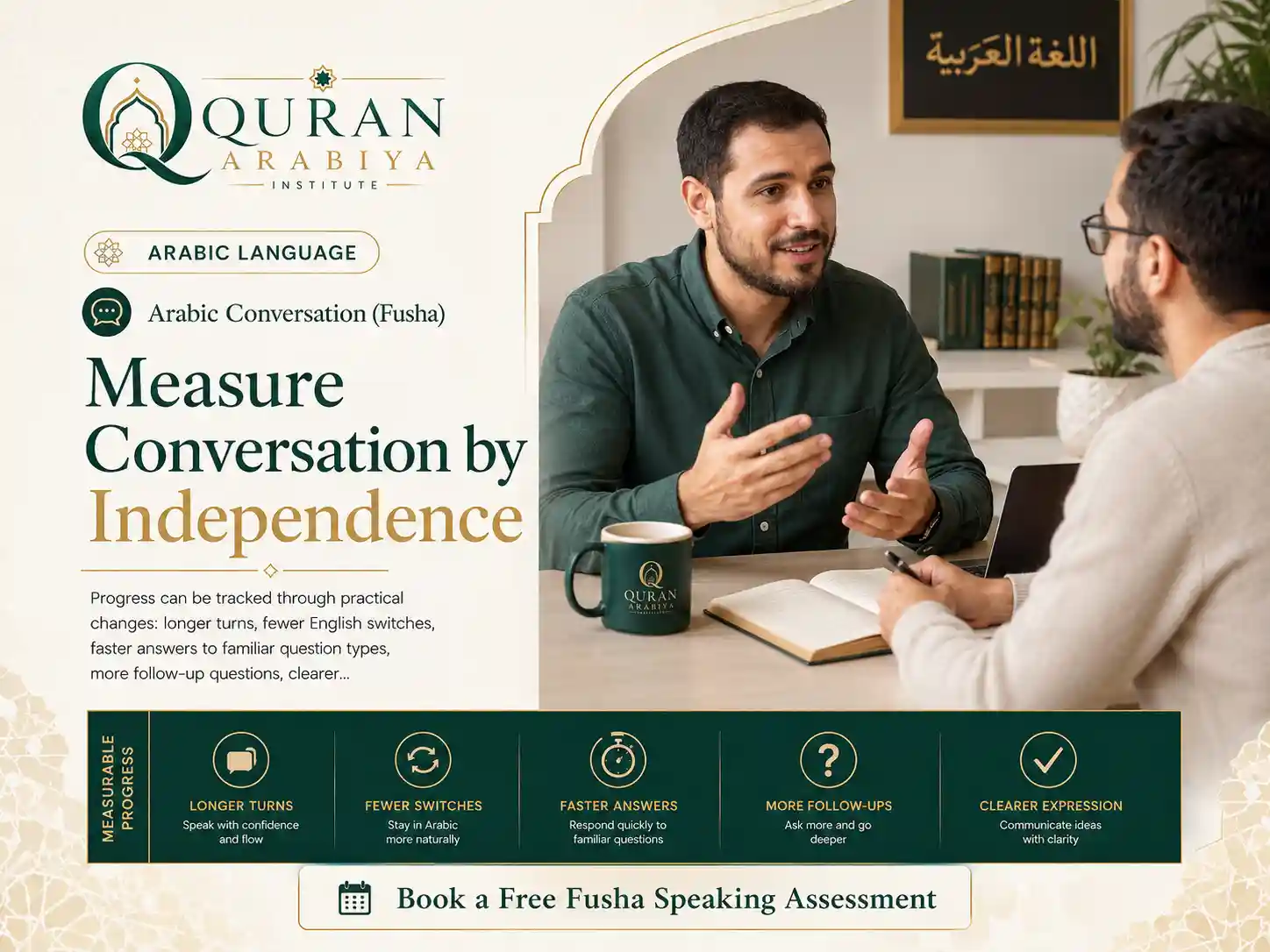 Arabic conversation classes online - 4