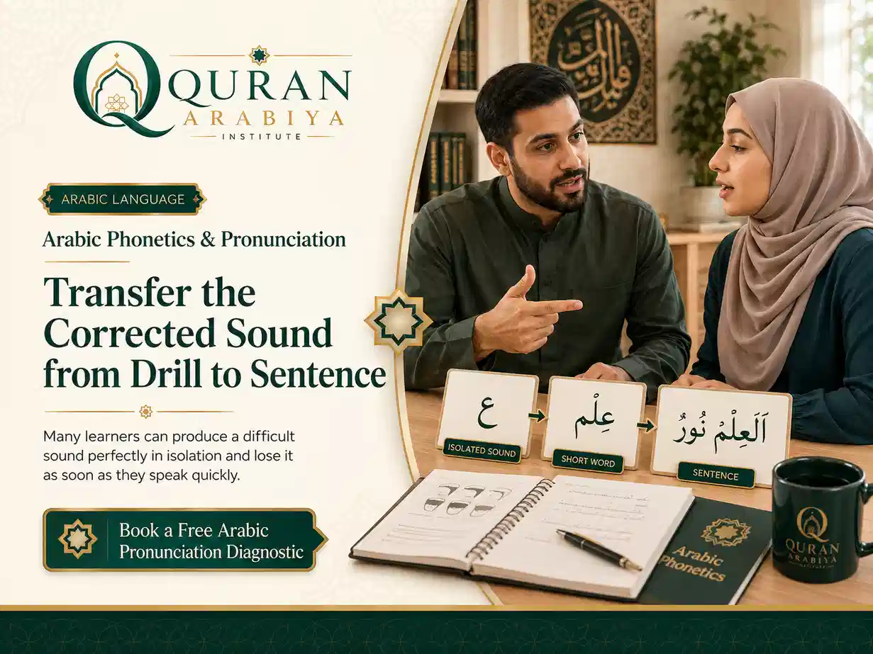 Arabic pronunciation course online - 3