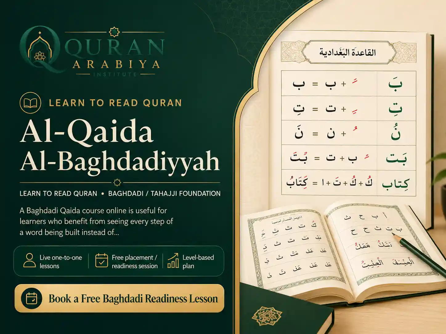 Baghdadi Qaida course online - 1