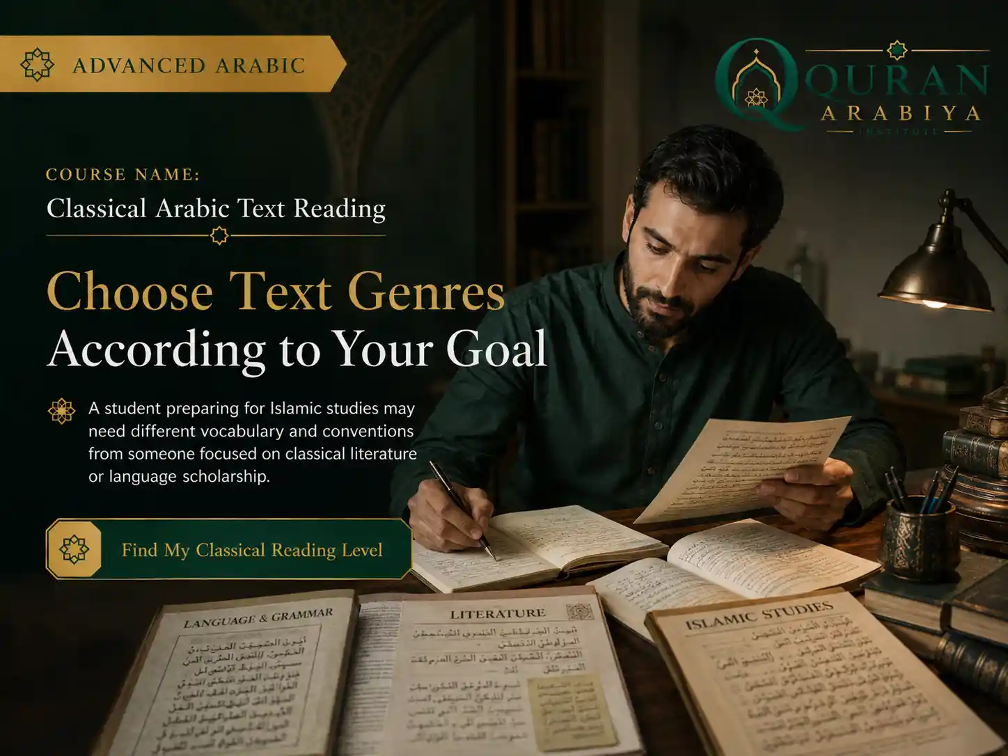 Classical Arabic reading course online - 4