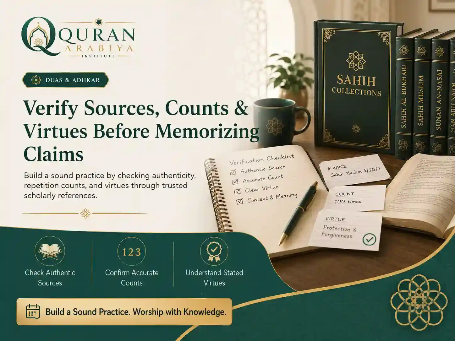 Duas and Adhkar course online - 3