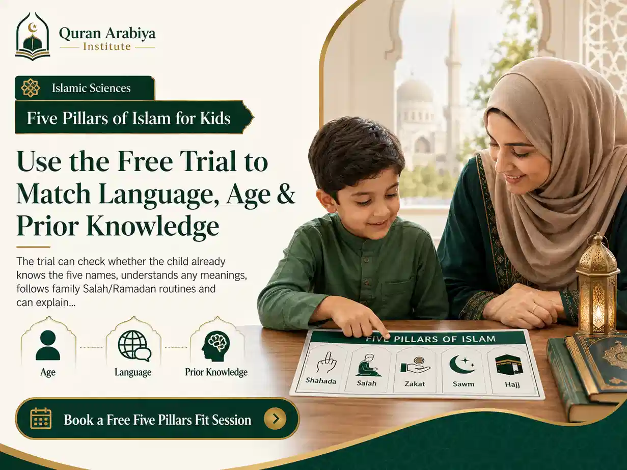 Five Pillars of Islam for kids course - 3