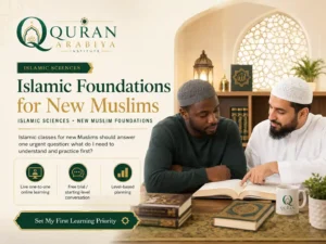 Islamic classes for new Muslims - 1