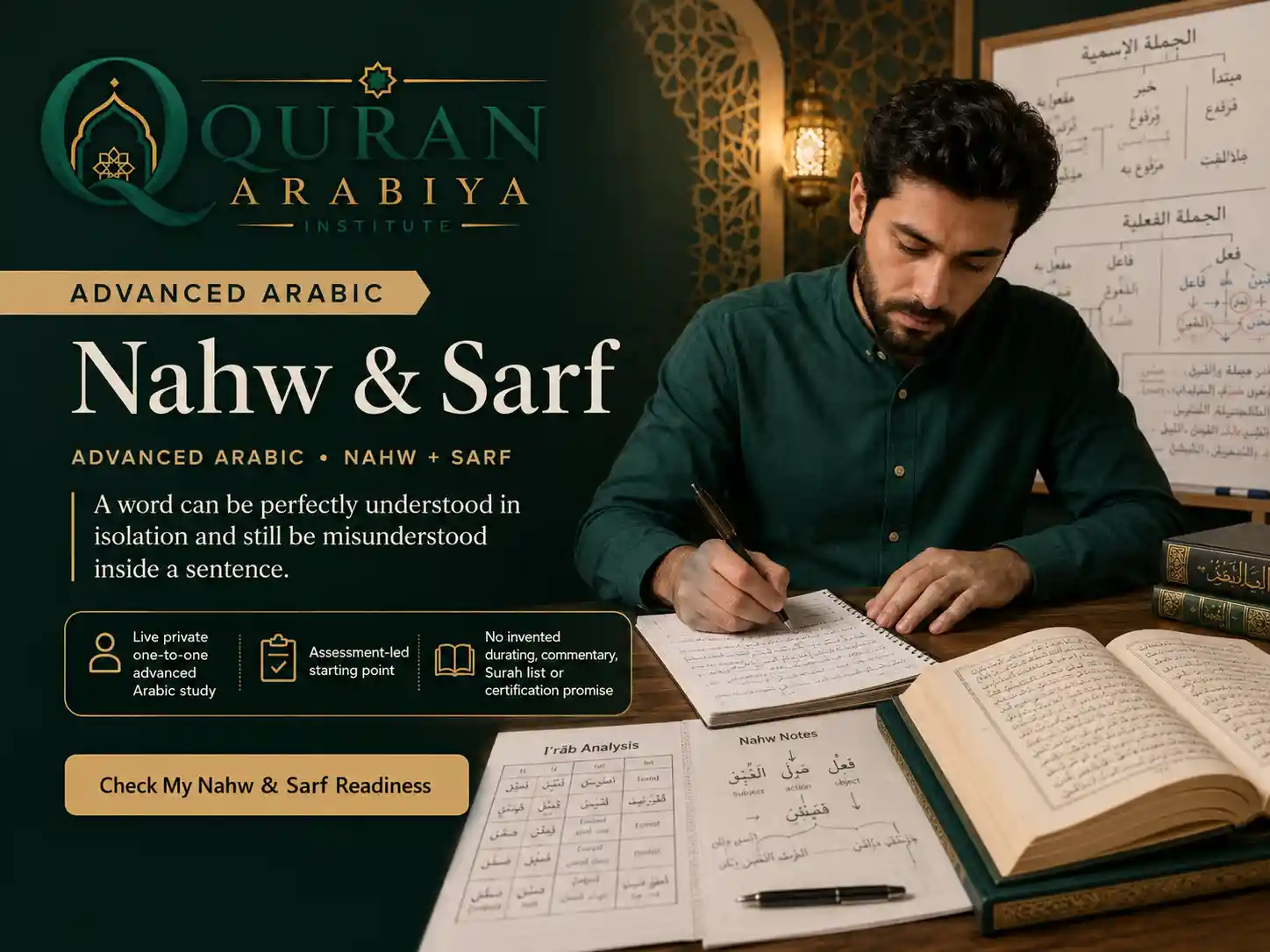 Nahw and Sarf course online - 1