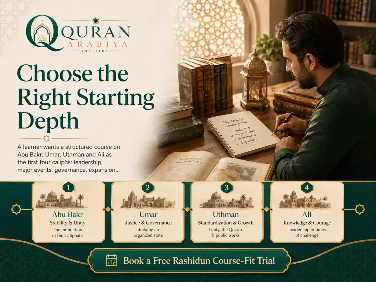 Rightly Guided Caliphs course online - 4