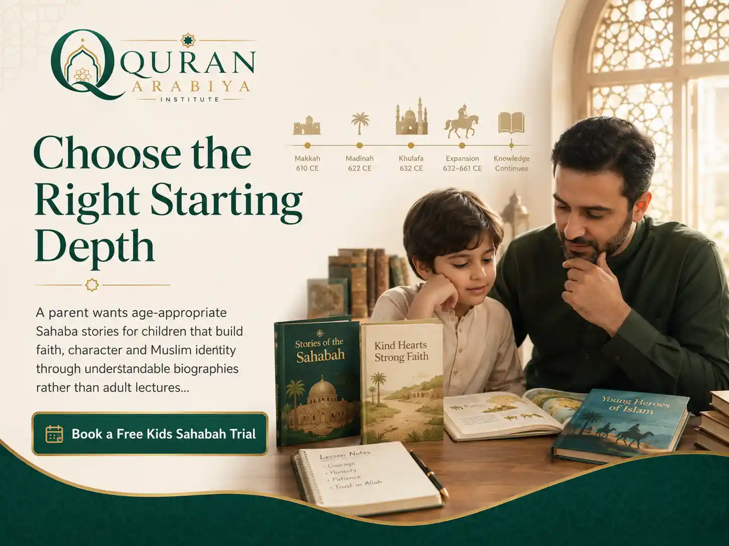 Stories of the Sahaba course online - 4