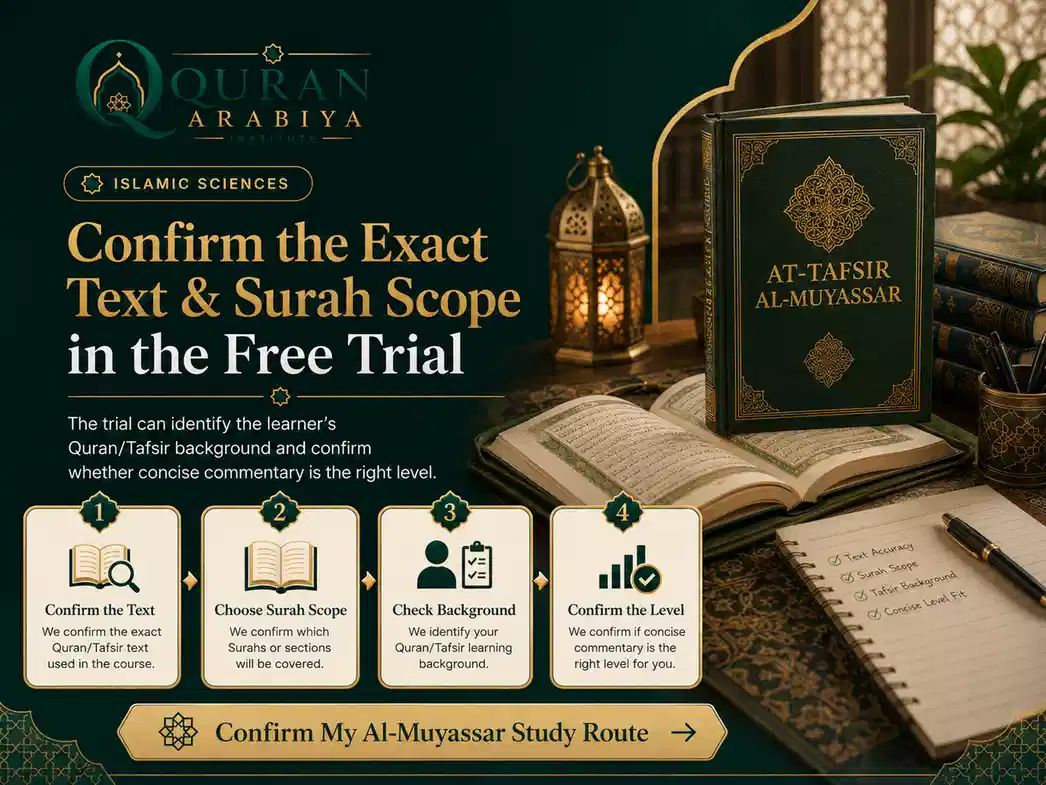 Tafsir Al Muyassar course online - 3