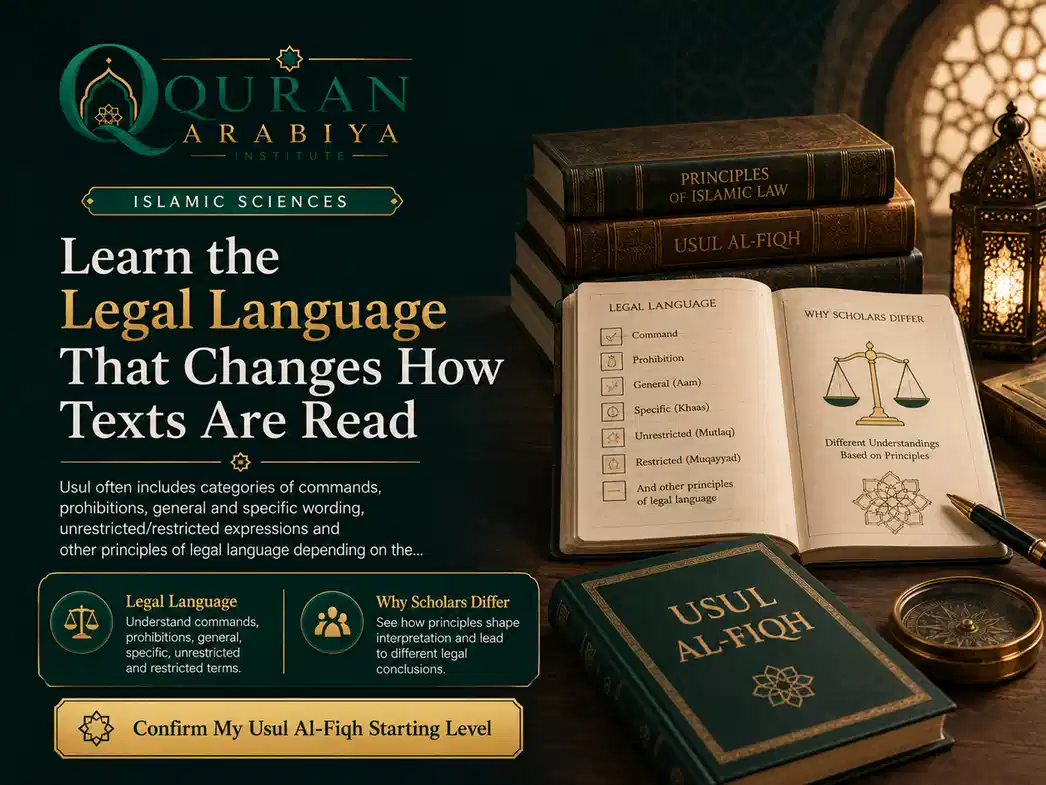 Usul Al Fiqh course online - 2