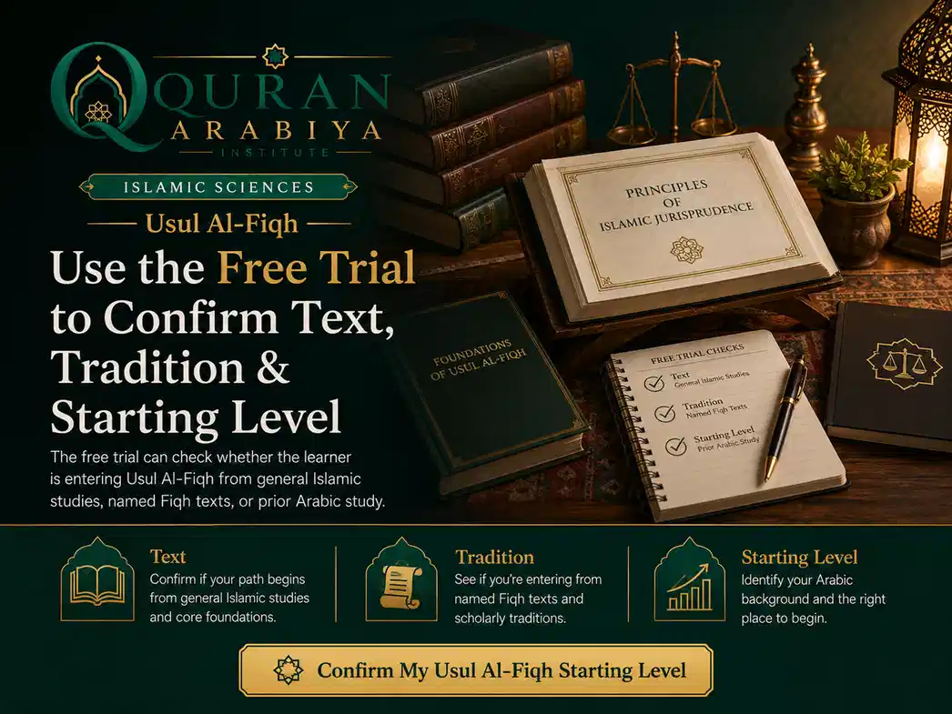 Usul Al Fiqh course online - 3