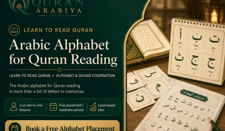 Arabic alphabet for Quran reading - 1