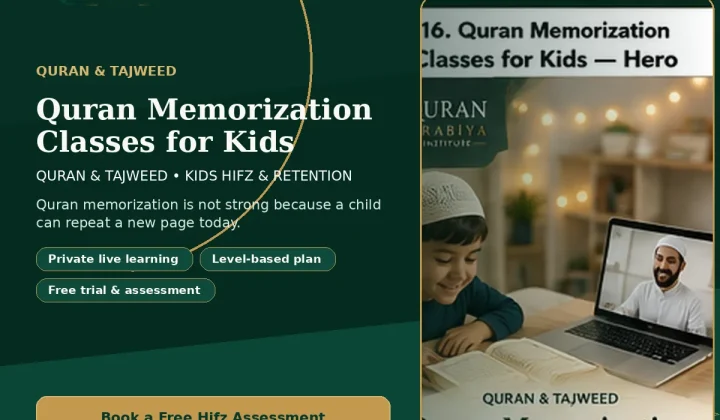 Quran memorization classes for kids - 2