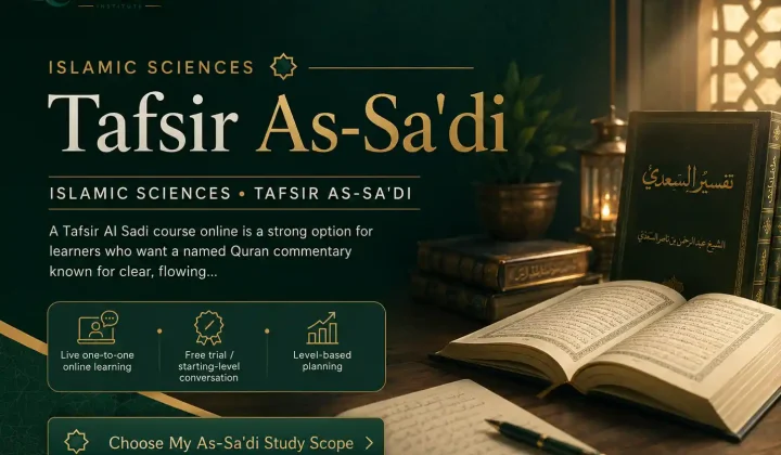 Tafsir Al Sadi course online - 1