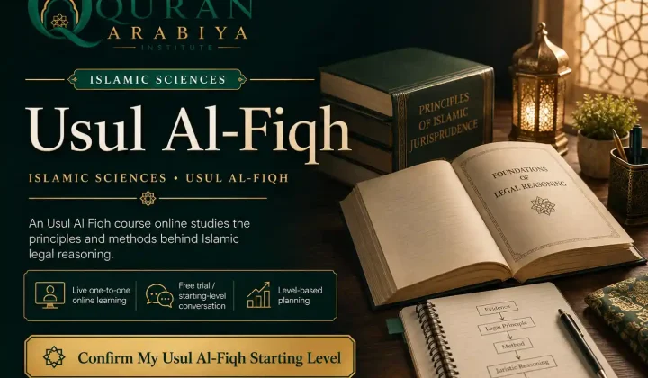 Usul Al Fiqh course online - 1